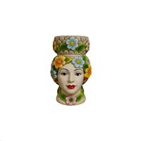 Moro Donna 30 Cm Colorato Con Pigna