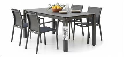 Tavolo Nabucco Elite 140x80 Antracite