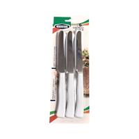 Gnali Set 6 Coltelli Tavola Bianchi