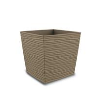 Vaso Aurora Cube 30x30x29h Mocca