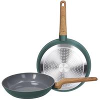 Set 2 Padelle Cm 24/28 Recycled-T-Care Green Tognana