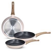 Set 3 Padelle Cm 20/24/28 Forged Vanilla Tognana