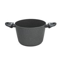 Pentola Cm 22 H15 Mythos Marble Nero Floatec Tognana