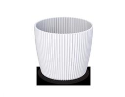 Vaso Wave 14Cm Bianco