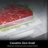 Frigorifero Doppia Porta Lg Gtbv44sebkd No Frost 493lt 70cm