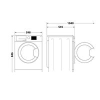 Asciugatrice Indesit 8kg Cyd83dwwit