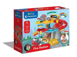 Tumbling Cars Fire Station-Clementoni