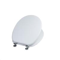 Copriwater Universale Legno Mdf Bianco