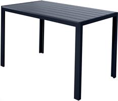 Tavolo Oregon 158x78 Antracite+4 Poltrone Oregon Antracite