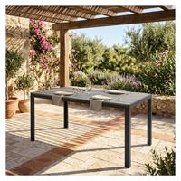 Tavolo Oregon 158x78 Antracite+4 Poltrone Oregon Antracite