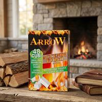 Accendifuoco Arrow 48 Pezzi Al Cherosene Per Camini E Barbecue