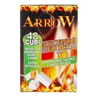 Accendifuoco Arrow 48 Pezzi Al Cherosene Per Camini E Barbecue