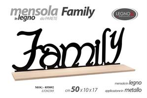 Mensola Family 50*10*17  Cm