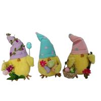 Pulcino Pasqua Con Berretto  H.21X13X11Cm.