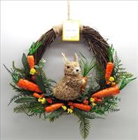 Corona Rami D.34Cm. Con Carote