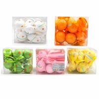 Set 12 Uova Granigliate 3X5Cm. Colorate