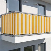 Telo antisguardo 75x500cm giallo bianco