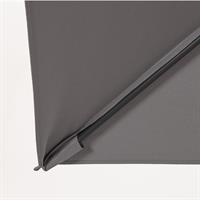 Ombrellone Braccio Siviglia 3X3 Mt Antracite/Grigio  Bizzotto