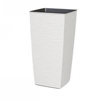 Vaso Aurora 35X35X68H Bianco