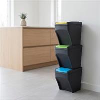 Pattumiera Raccolta Differenziata Set 3 Pz 3x25L Recycle Practic