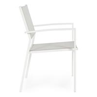 Tavolo Allungabile Hilde 160-240X90+6 Sedie C-Br Hilde Bianca Bizzotto