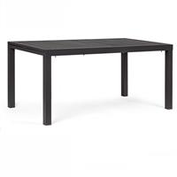 Tavolo Allungabile Hilde 160-240X90+6 Sedie C-Br Hilde Antracite Bizzott