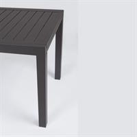 Tavolo Allungabile Hilde 160-240X90+6 Sedie C-Br Hilde Antracite Bizzott