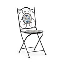 Tavolo Mykonos Rettangolare 120X80+4Sedia Pieghevole Mykonos Bizzotto