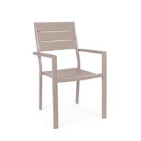 Tavolo Sarita 78X78 Cm Tortora+4 Sedie C-Br Sarita Tortora Bizzotto