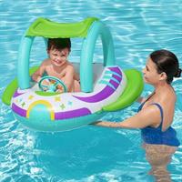 Canottino Cm.107x112 3+Anni Navicella Space Splash, 3 Camere, Bestway