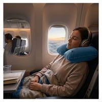 Cuscino Da Viaggio Cm.37x24x10,2 Colori Assortiti